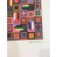 Victor Vasarely Litografia off set cm 35x50 certificata