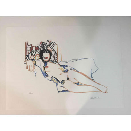 Tom Wesselmann Litografia off set cm 50x70  certificata