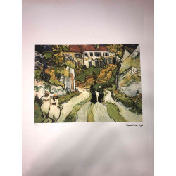 Vincent Willem van Gogh Litografia off set 50x70 cm certificada