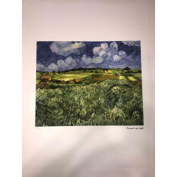 Vincent Willem van Gogh Litografía off set 50x70 cm certificada