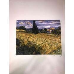 Vincent Willem van Gogh 50x70 cm-ko off-set litografia ziurtagiria
