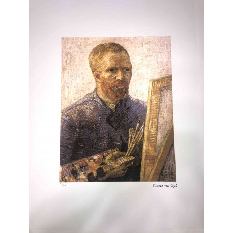 Vincent Willem van Gogh Litografia off set cm 50x70 certificata