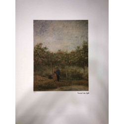 Litografická súprava Vincenta Willema van Gogha certifikovaná 50x70 cm