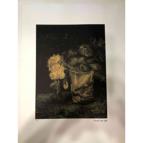 Vincent Willem van Gogh Litografía off set 50x70 cm certificado