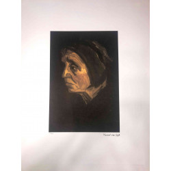 Vincent Willem van Gogh Lithografie off set 50x70 cm gecertificeerd