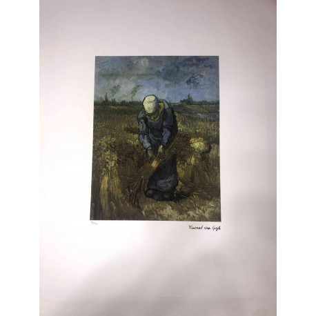 Vincent Willem van Gogh Litografia off set 50x70 cm certificat