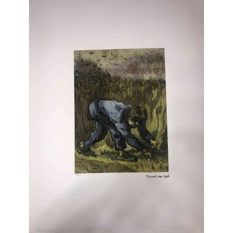 Vincent Willem van Gogh Litografia off set 50x70 cm certificat