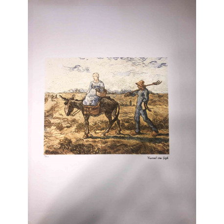 Vincent Willem van Gogh Lithographie Offset 50x70 cm zertifiziert