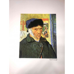 Vincent Willem van Gogh Litografía off set 50x70 cm certificado