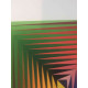 Victor Vasarely Litografía off set 35x50 cm certificado