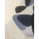 Victor Vasarely Litografia off set 35x50 cm certificat