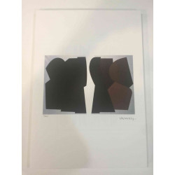 Victor Vasarely Litografia off set 35x50 cm certificat