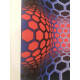 Victor Vasarely Litografia off set 35x50 cm certificat