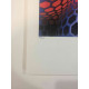 Victor Vasarely Litografia off set 35x50 cm certificat