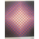 Victor Vasarely Lithograph off set 35x50 cm certified
