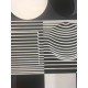 Victor Vasarely Litografia off set 35x50 cm certificat