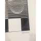 Victor Vasarely Litografia off set 35x50 cm certificat