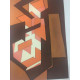 Victor Vasarely Litografia off set 35x50 cm certificat