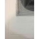 Litografická ofsetová souprava Victor Vasarely 35x50 cm certifikovaná