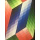 Victor Vasarely Litografia off set 35x50 cm certificat