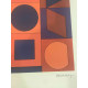 Victor Vasarely Litografia off set 35x50 cm certificat