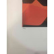 Victor Vasarely Litografia off set 35x50 cm certificat