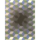 Victor Vasarely Litografia off set 35x50 cm certificat