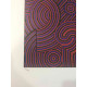 Victor Vasarely Litografía off set 35x50 cm certificado