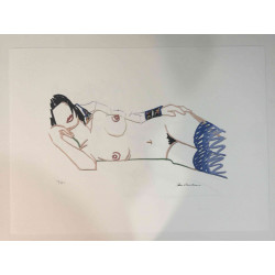 Litografická ofsetová souprava Tom Wesselmann 50x70 cm certifikovaná