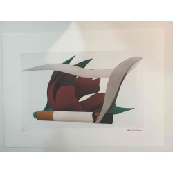 Litografická ofsetová souprava Tom Wesselmann 50x70 cm certifikovaná