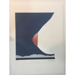 Litografická ofsetová souprava Tom Wesselmann 50x70 cm certifikovaná