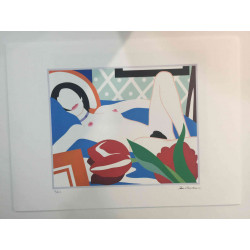 Litografická ofsetová souprava Tom Wesselmann 50x70 cm certifikovaná