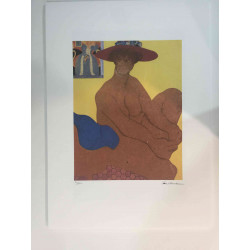 Litografická ofsetová souprava Tom Wesselmann 50x70 cm certifikovaná