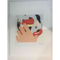Tom Wesselmann Litografia off set 50x70 cm certificat