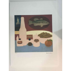 Litografická ofsetová souprava Tom Wesselmann 50x70 cm certifikovaná