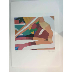 Litografická ofsetová souprava Tom Wesselmann 50x70 cm certifikovaná