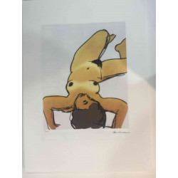 Litografická ofsetová souprava Tom Wesselmann 50x70 cm certifikovaná