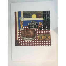 Litografická ofsetová souprava Tom Wesselmann 50x70 cm certifikovaná