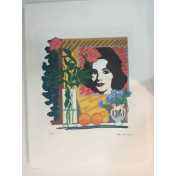 Litografická ofsetová souprava Tom Wesselmann 50x70 cm certifikovaná