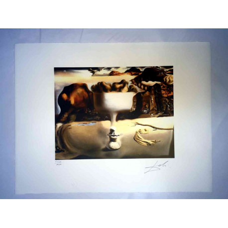 Salvador Dali Off set lithograph cm 50x65 certified