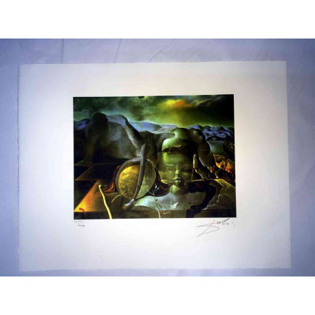 Salvador Dali Lithographie hors set 50x65 cm certifiée