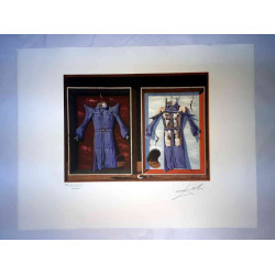 Salvador Dali Lithographie hors set 50x65 cm certifiée