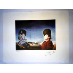 Litografia Salvador Dali off set 50x65 cm certificada