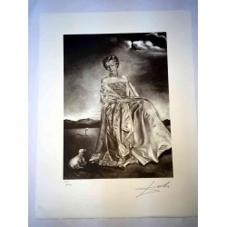 Litografía Salvador Dali off set 50x65 cm certificada