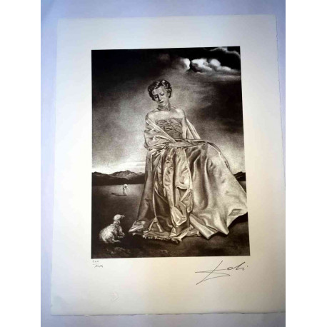 Litografía Salvador Dali off set 50x65 cm certificada
