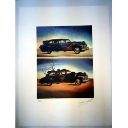 Conjunt de litografia de Salvador Dalí 50x65 cm certificat