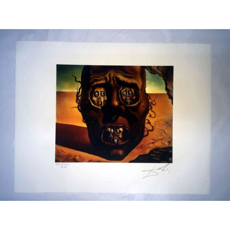 Salvador Dali Off set lithograph cm 50x65 certified