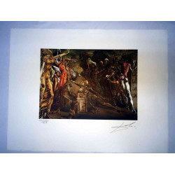 Setul de litografie Salvador Dali 50x65 cm certificat