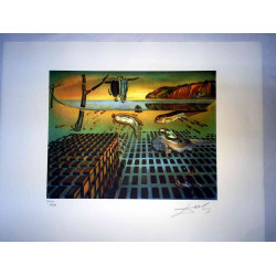 Salvador Dali Off set lithograph cm 50x65 certified