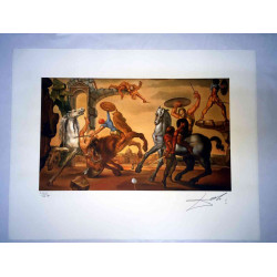 Setul de litografie Salvador Dali 50x65 cm certificat